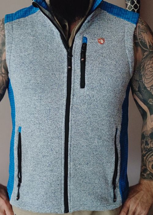 Нови мъжки летени екипи комплект камуфлажни цветове,син Л/Хл