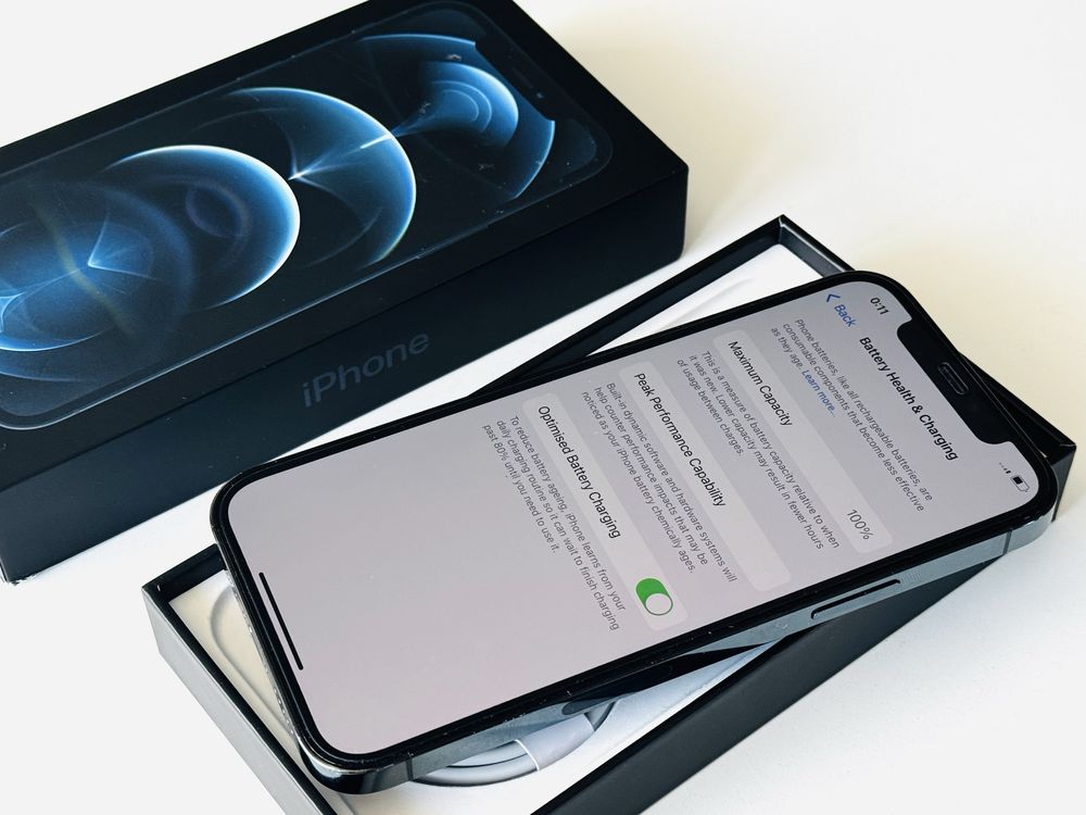 Iphone 12 Pro 128GB Blue 100% Батерия! Гаранция 6 месеца