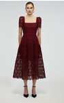 Self-Portrait Guipure Lace Midi dress