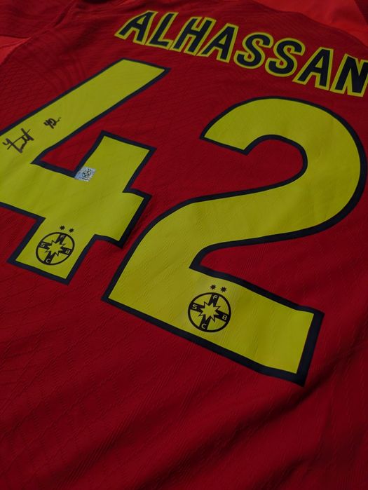 Tricou nike Steaua Bucuresti/ FCSB semnat