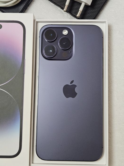 Iphone 14 pro max Deep Purple 128GB Full Box