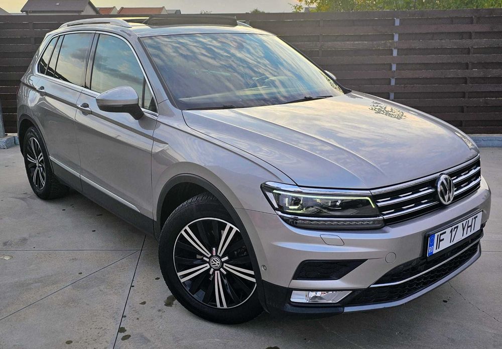 Volkswagen Tiguan CARAT Highline DSG Full LED, Cameră 360, Trapă, Navi