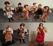 Papusi romanesti in costum popular, Taranca Sasa - Vechi