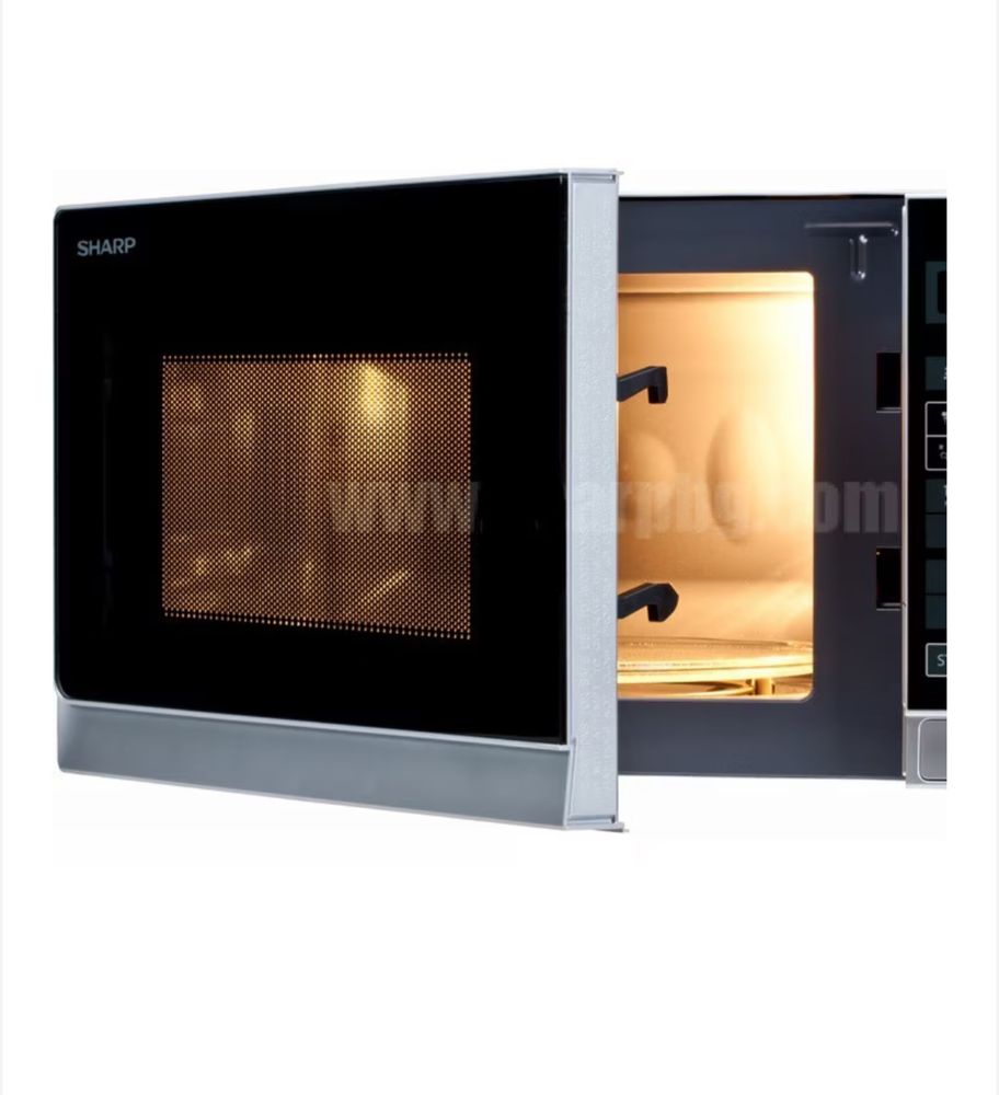 Sharp, Микровълнова фурна с грил 20л 800W 1000W грил.С гаранция