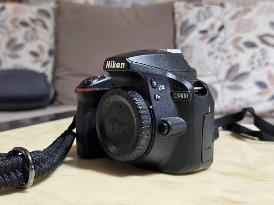 Nikon D3400 + 18–55mm VR + чанта