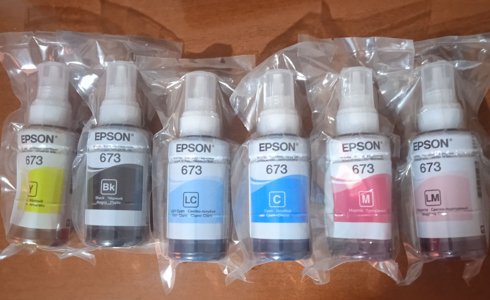 Продаются оригинальные чернила Epson 673