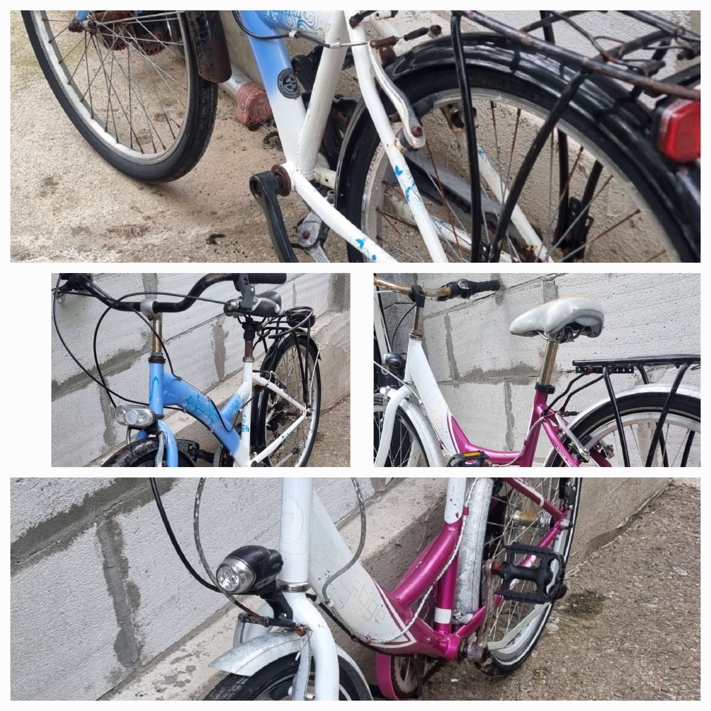 Vand biciclete de oras de diferite marimi