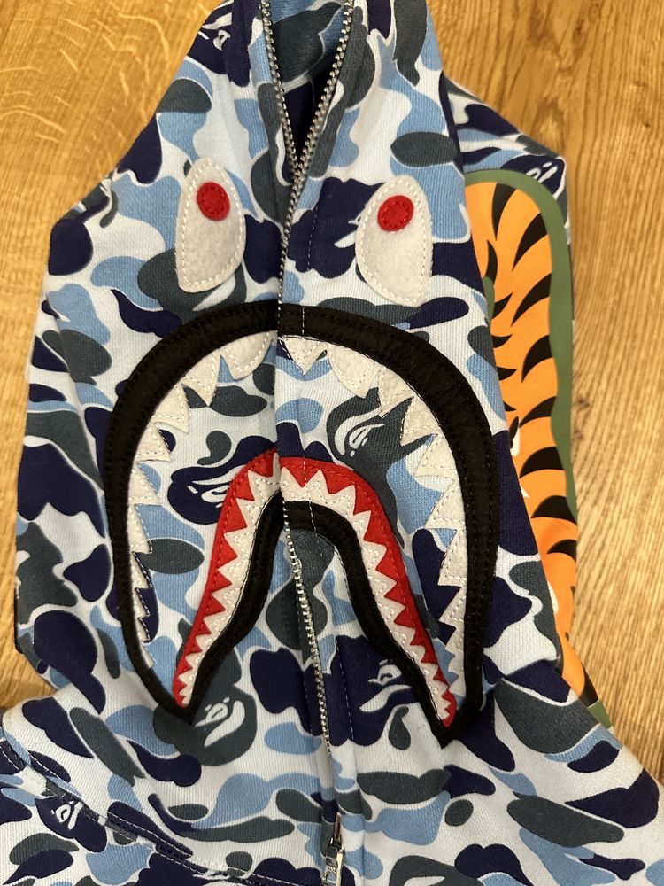 Bape hoodie zip up