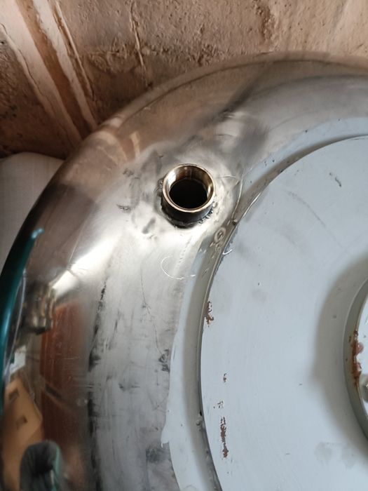 Amestecător/malaxor aluat ,carne cu furca ,din inox. Capacitate 120l.