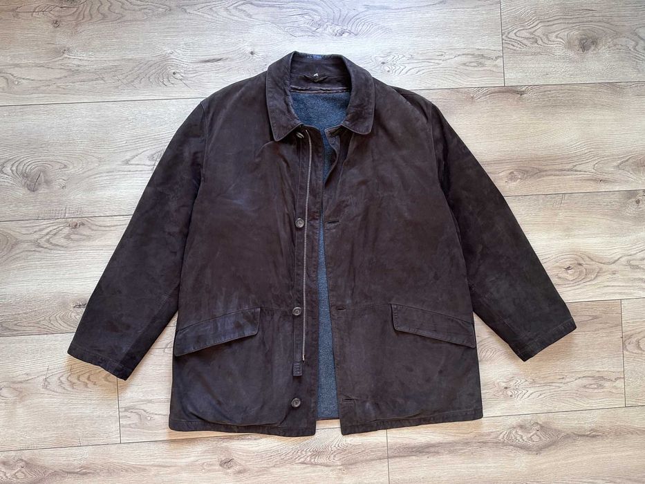 Geaca Piele Made in Italy Maro Barbati | Marime 60 (XXL)