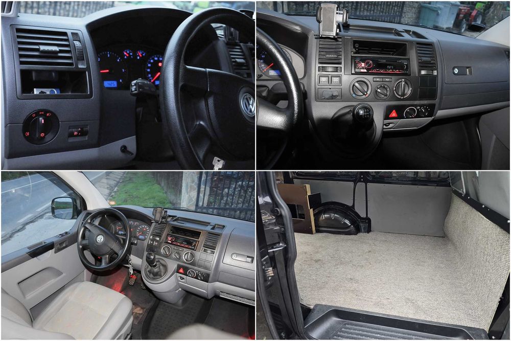 VW Transporter T5 Utilitara 3 locuri 2008 AC 2.5TDi 131 CP E4 6 trepte