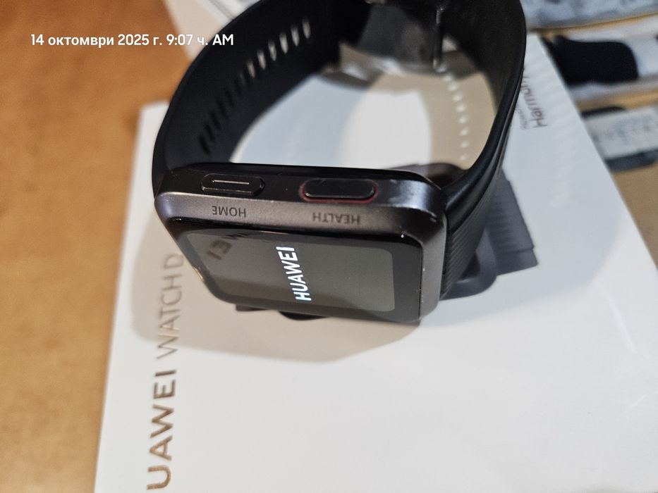 Huawei Watch D 51mm - Black първия часовник с реално измерване на ...