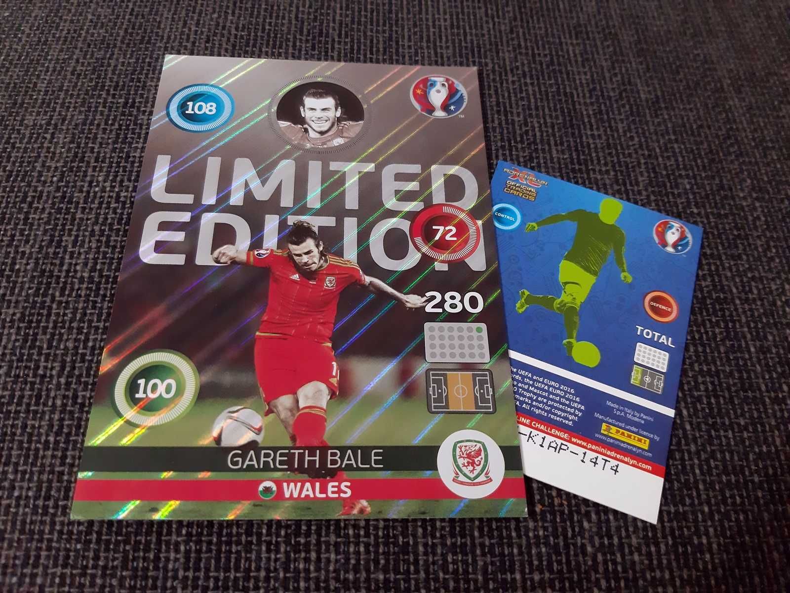 Panini EURO 2016/CL 14 15 - Neuer, Bale cartonase Limited Edition XXL