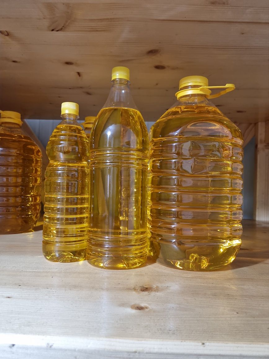 Ulei de floarea soarelui presat la rece