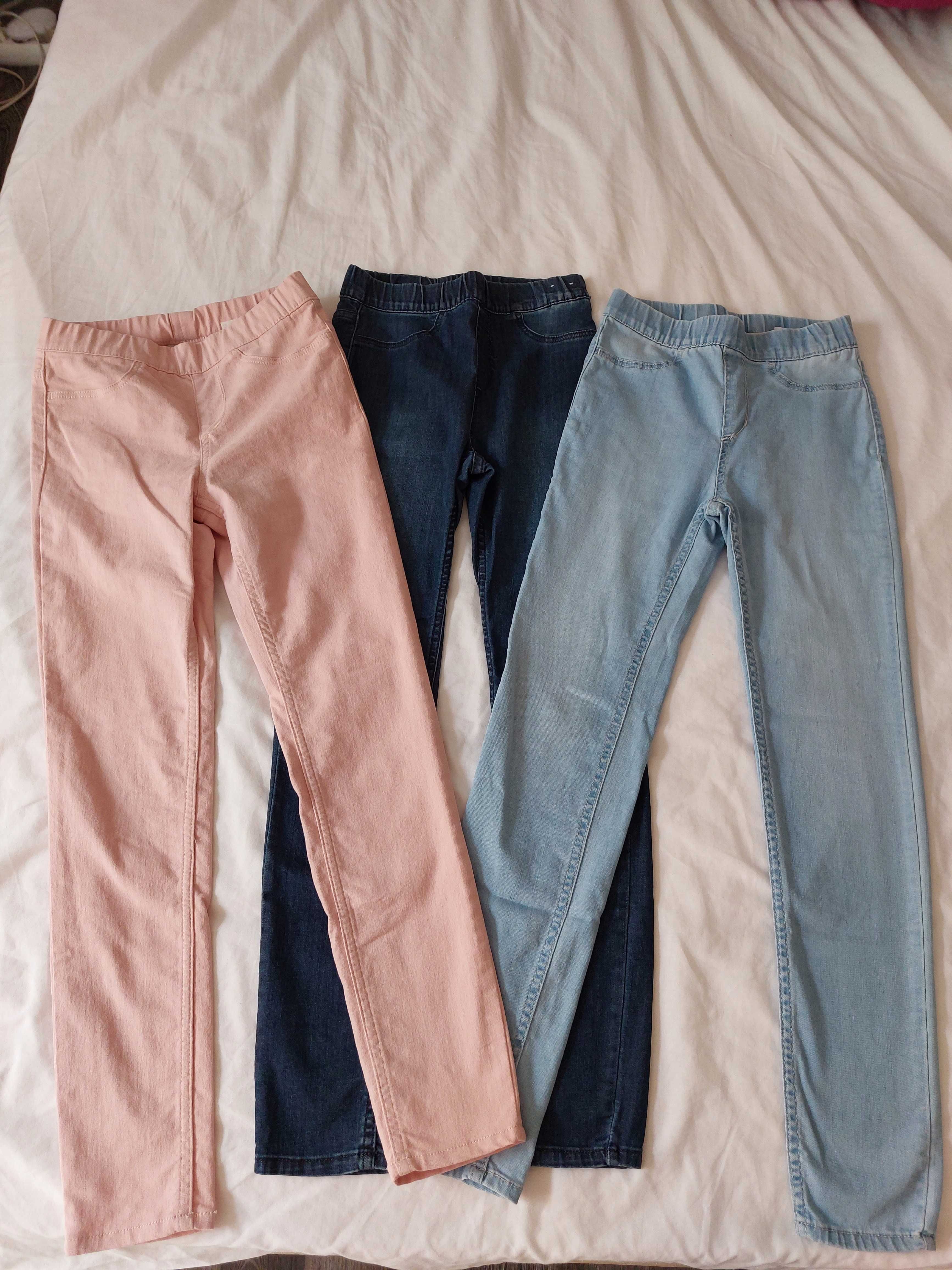 Blugi H&M jeggins pull on super strech mar 140