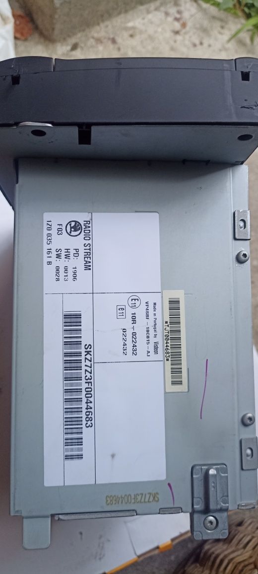Radio CD MP3 player  Skoda Octavia 2