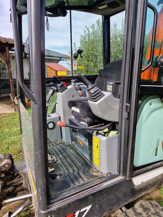 Miniexcavator Bobcat e17 powertilt Radlinger