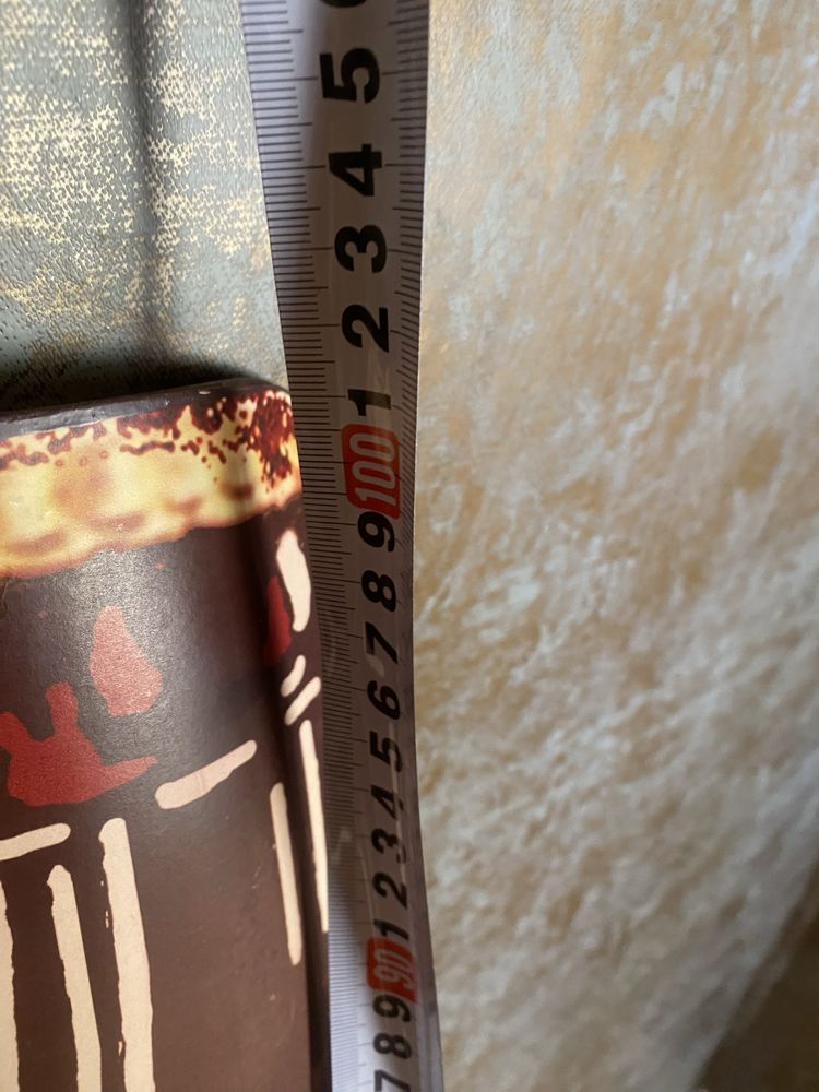 Метална магнитна дъска bottle kare design 100 на 27 см