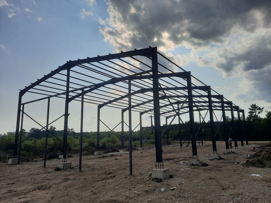 Vând hale metalice conform proiectului dvs lucrăm fără avans