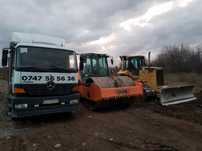 Închiriez Buldozer Excavator Compactor Evacuez Moloz