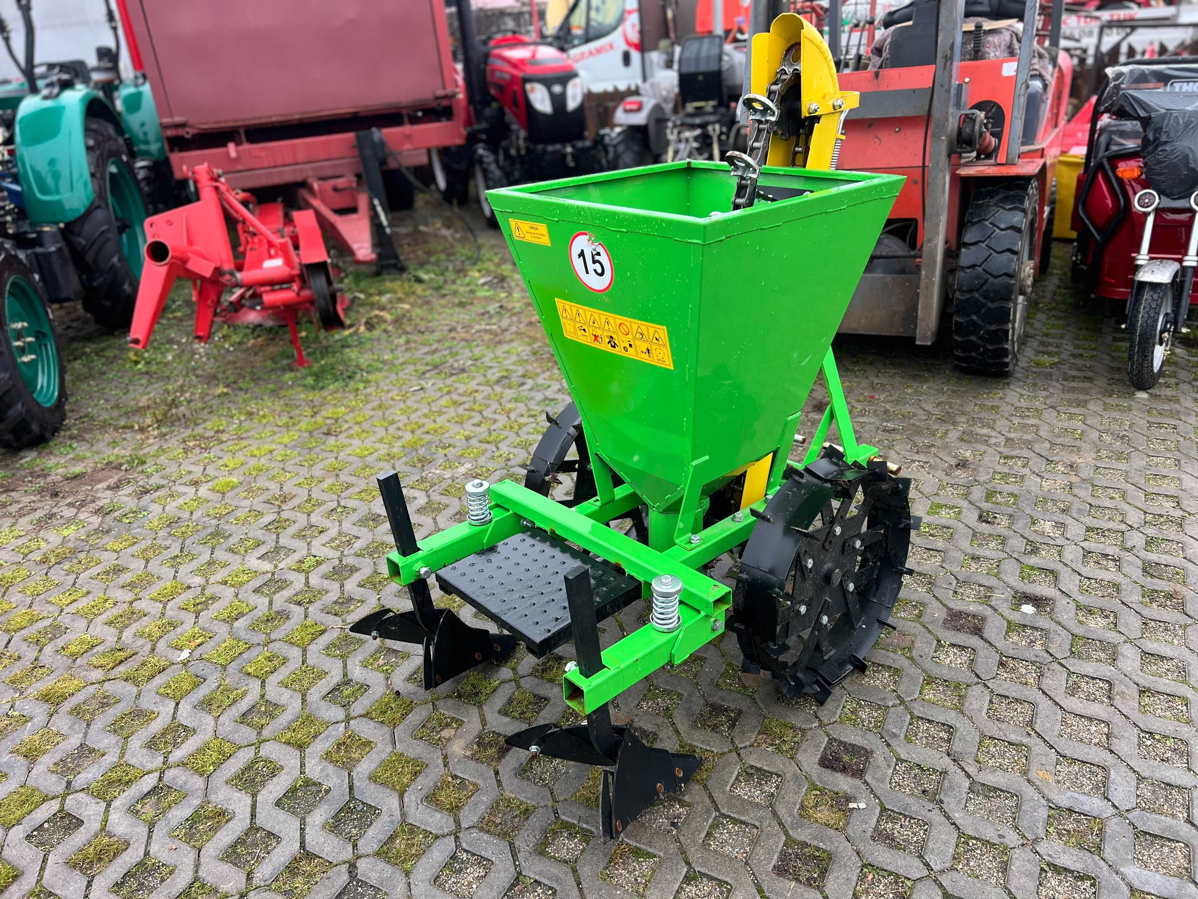 Utilaj de plantat cartofi pe 1 randuri cu fertilizare, Agramix nou