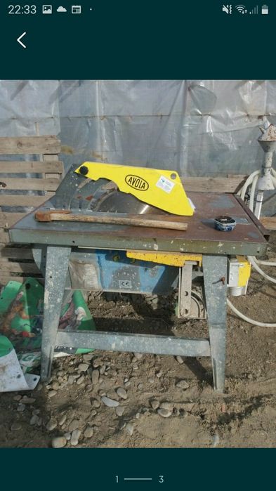 Circular lemne solid taie și la unghi de 45 grade  preț.1200