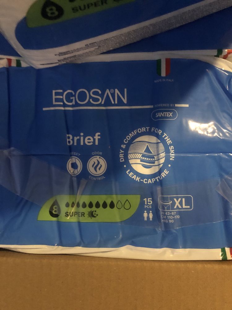 Scutece adulti Egosan