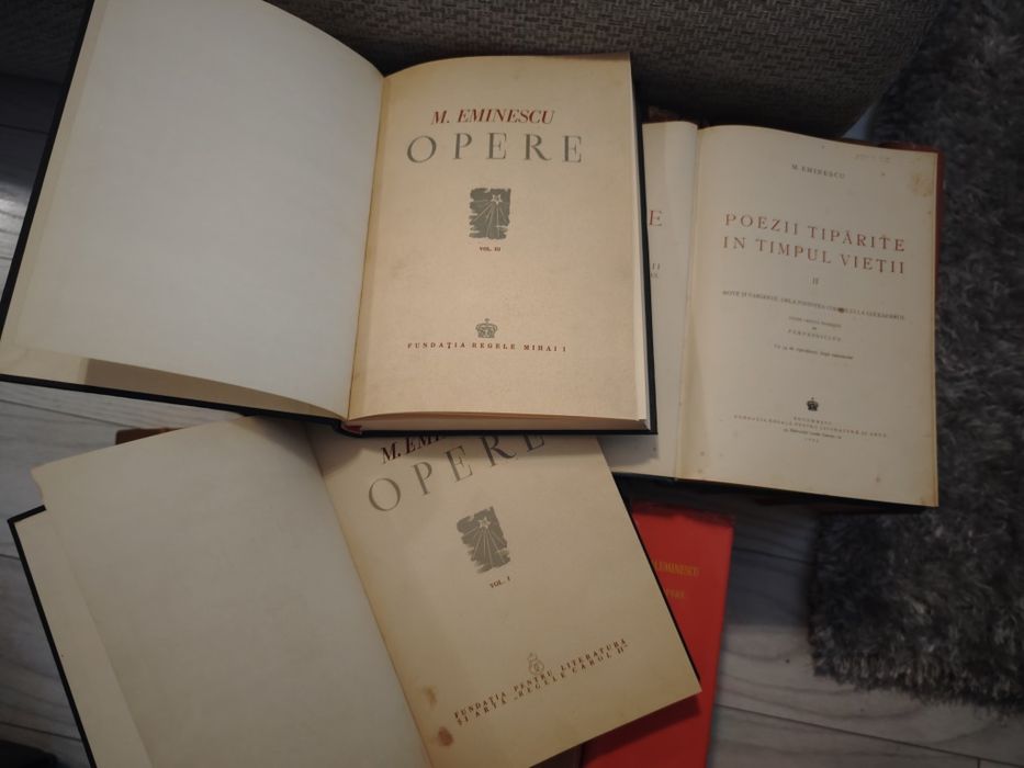 Eminescu-Opere, Perpessiciuss, Complet, 19 vol, Academia, RAR