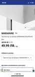 Протектор за матрак  90x200x35 бял