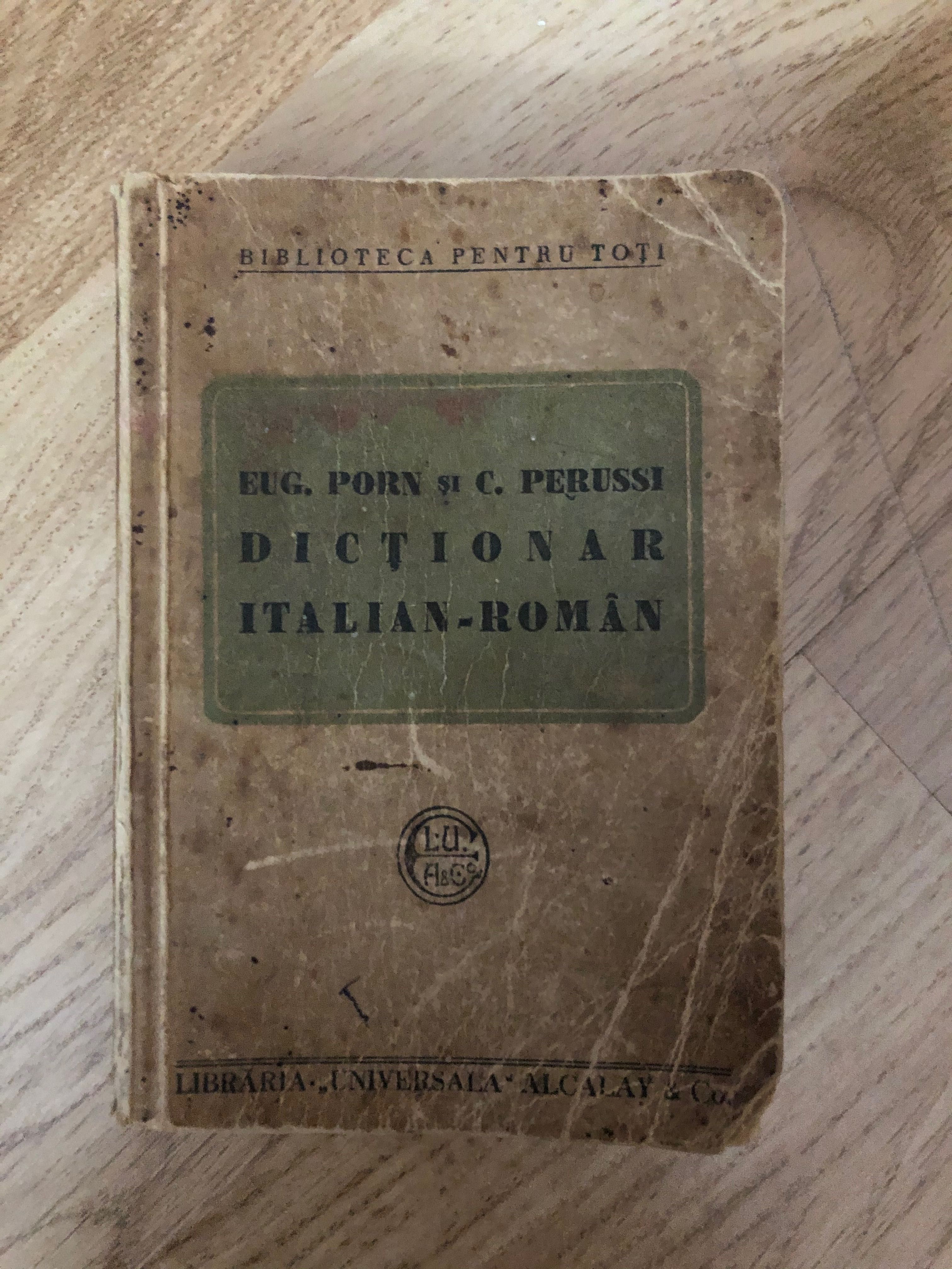 Mini dictionar italian - roman