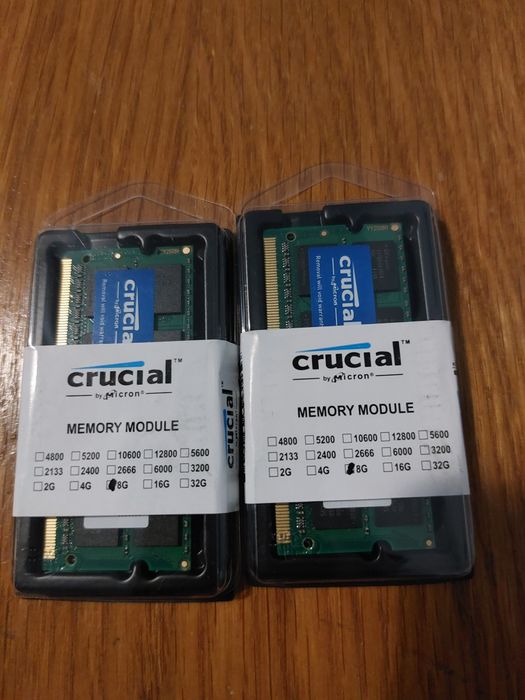 NOU ‼️ Memorii RAM Laptop 16GB DDR3L 1600mhz Crucial