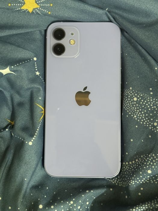 iPhone 12 (256 ГБ), фиолетовый, б/у, как новый