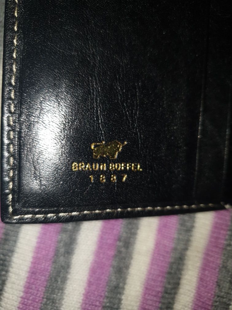 Portofel Braun Buffel,  negru