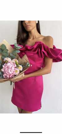 Rochie superba scurta fuchsia