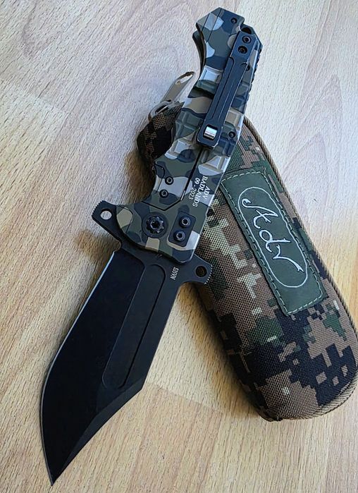 Сгъваем нож Andre De Villiers Badlands Camo