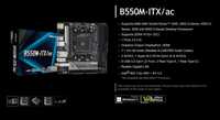 KIT gaming ITX AMD 5700X ASRock B550M-ITX/ax 32gb ddr4 4000mhz b-die