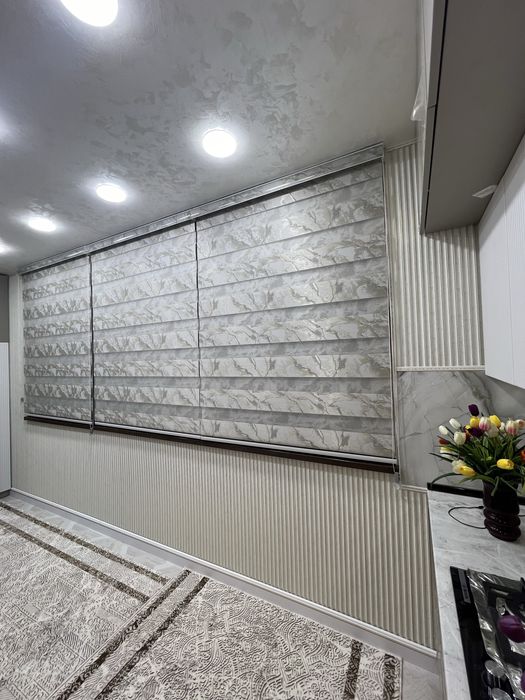 Jalyuzi optom narxlarda 1 qol kombo rollo dikey plise 2 kunda