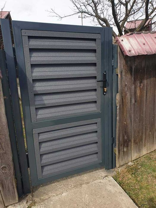 Garduri si porti din panou stil jaluzea de diferite modele la comanda