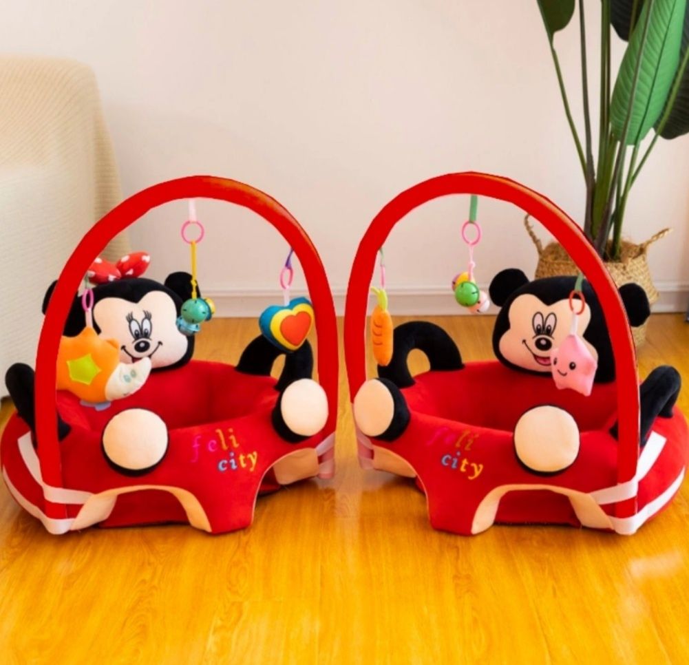 Fotoliu plus bebe arcada- bara de activitati Minnie & Micky Mouse