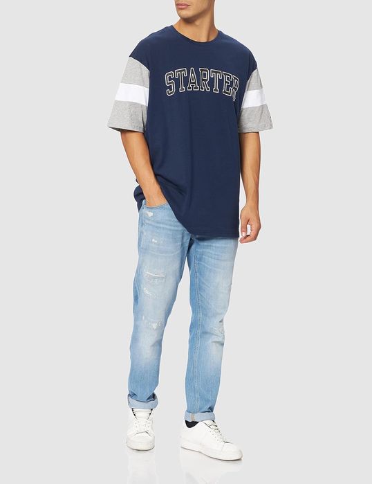Starter Black Label Colorblock Retro T-shirt ОРИГИНАЛНИ мъжки тениски