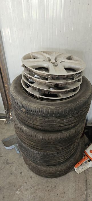 Jante cu cauciucuri de vara 205 55 16 Opel