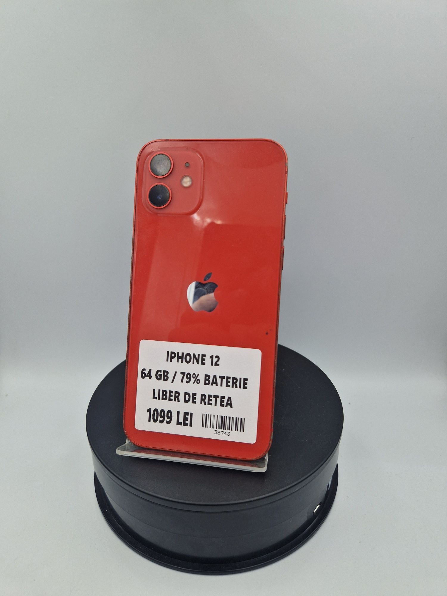 Iphone 12 64GB 79%Baterie Liber de Retea Garantie #38743
