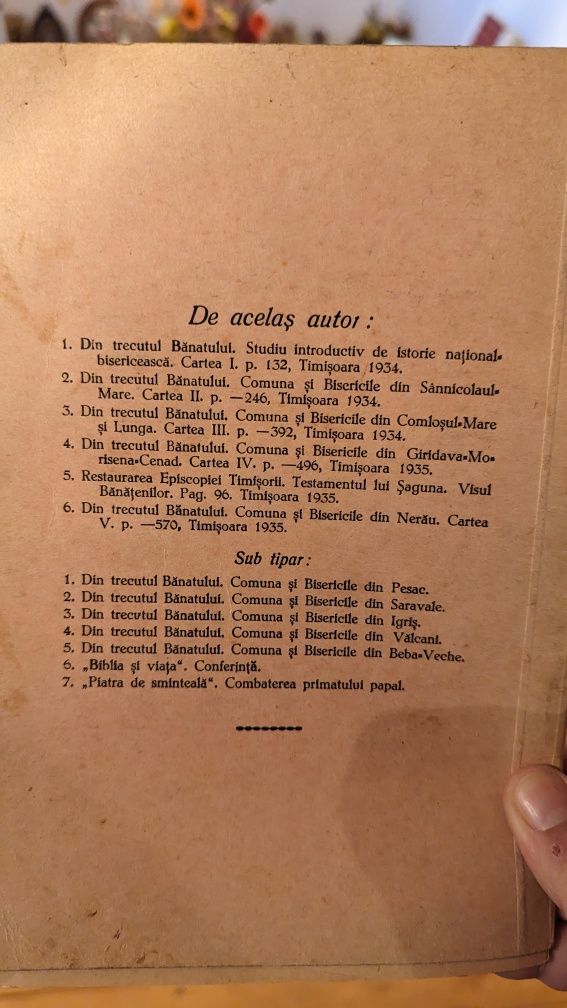 Din trecutul Banatului - Nerău - Gheorghe Cotoșman 1935