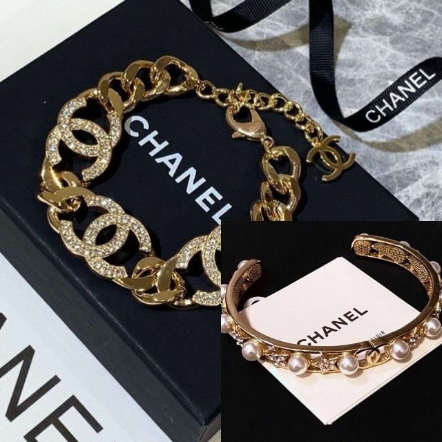 Гривни Chanel, комплект с кутия