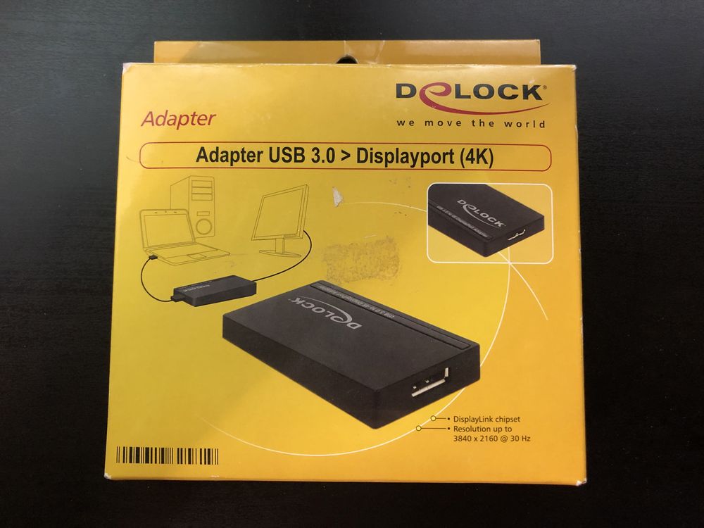Vand Adaptor USB 3.0 la Display Port 4K  DELOCK 62581