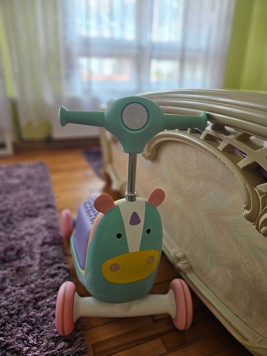 Trotinetă fără pedale 3 în 1 ZOO inorog Skip Hop