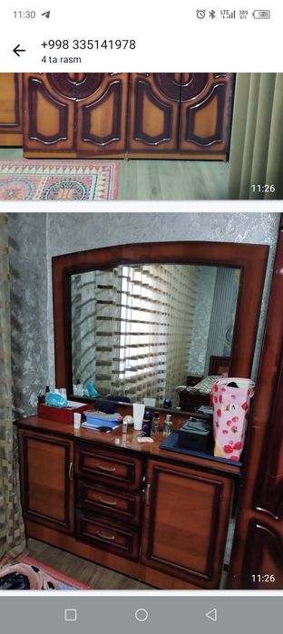 Продаются спальный гарнитур состояния отличное  уступка будет