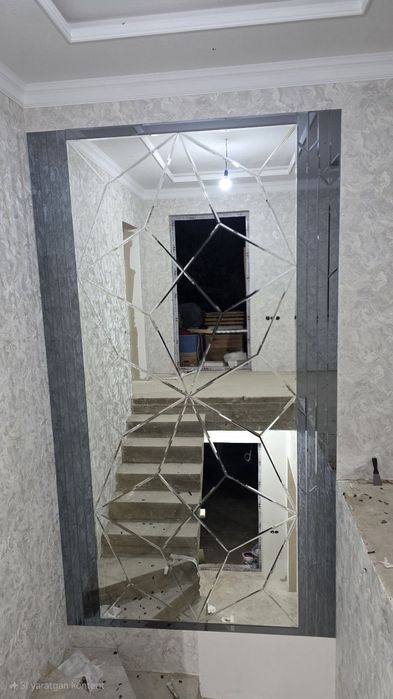 Rombik oyna va dushavoy kabina  urnatamiz yasab berish xizmati kelishi