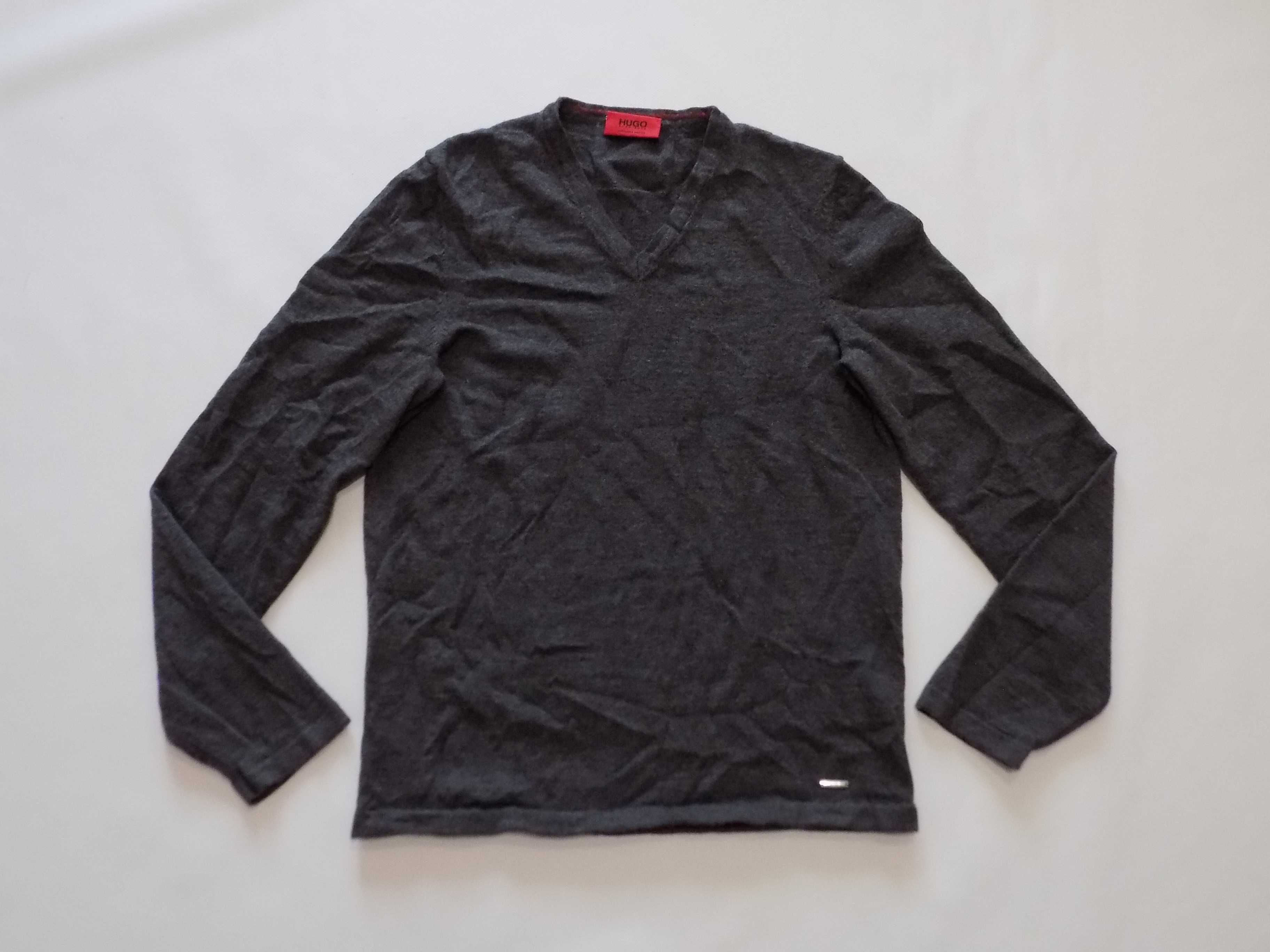 пуловер hugo boss/ted baker merino wool блуза мъжки вълнен оригинал S