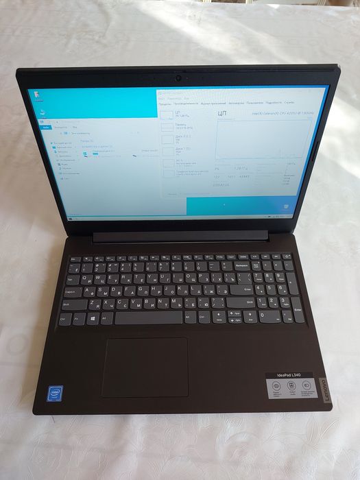 Ноутбук Lenovo IdeaPad L340 4GB 128 SSD+1TB учёбы работы онлайн уроков